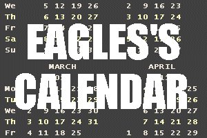 Eagles's Calendar